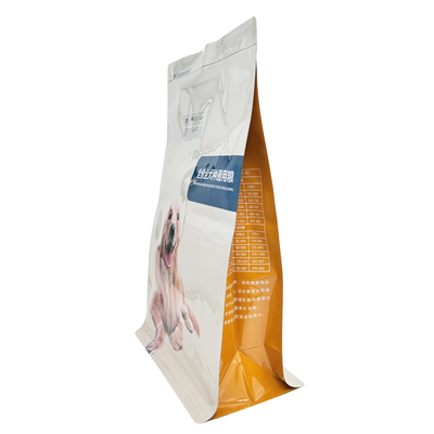 Mua 2.5KG tùy chỉnh in nhựa lót phẳng đáy thú cưng chó mèo ăn nhẹ túi ăn tái khóa thú cưng chó đứng lên túi với zipper online manufacture