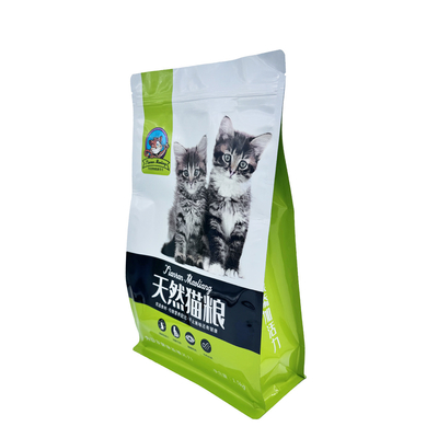 Mua Logo tùy chỉnh Heavy Duty lớn túi thức ăn thú cưng đáy phẳng với khóa khóa cho thức ăn thú cưng khô online manufacture