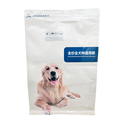 Mua Tùy chỉnh nặng nhiệm vụ lớn mạnh thú cưng túi thức ăn chó làm ăn túi với hộp phẳng bên dưới bên cạnh Gusset lại khóa khóa online manufacture
