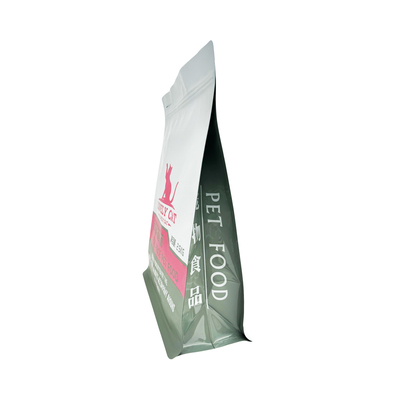 Mua 2500g Custom Matte White Pet Dry Food Bags with Ziplock 8 Sides Seal All Sides Printed Side Gusseted (Tất cả các mặt được in bên cạnh) online manufacture