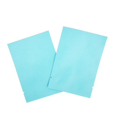 Mua 7cm x 10cm Màu xanh nhạt màu xanh dương 3 mặt niêm phong tấm nhôm phẳng túi Mylar cho lá trà, đồ ăn nhẹ, gói phụ kiện online manufacture