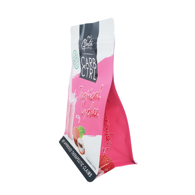 Mua UV đặc biệt in bóng mờ một phần phẳng bên dưới bên cạnh túi gusset với khóa khóa cho bột thực phẩm bao bì online manufacture
