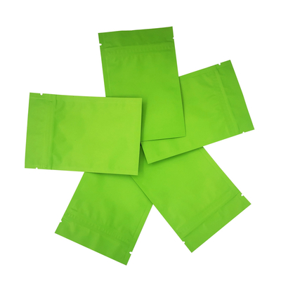 Mua Thẻ in tùy chỉnh Matte Green Zipper Bags Foil Coated Bags với Ziplock cho thực phẩm, mặt nạ, bao bì phụ kiện online manufacture