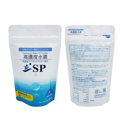 Mua High Barrier Aluminium Laminated Foil Stand Up pouch For Storage Hydrogen Rich Water Packaging (Bộ đóng gói nước giàu hydro) online manufacture