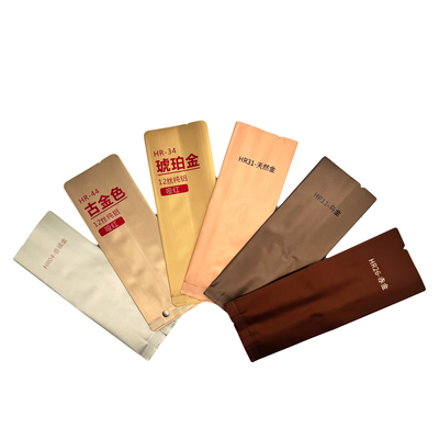 Mua Thùng đóng gói màu vàng Gusset chống mùi Không thấm nhiệt có thể niêm phong Thùng đóng gói in Gusset cho trà lỏng online manufacture