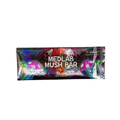 Mua 4 gram Holographic Fin Seal pouch with Jagged Tear Notch on Top Bottom for Milk Chocolate Bar Mushrooms Candy Packaging (Bộ đựng nấm sữa và sô cô la) online manufacture