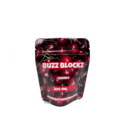 Mua 3.5 Tùy chỉnh in kỹ thuật số Ziplock Top Foil Linered Stand Up Mylar Bags for Cherry Flavor Candy Gummies Packaging online manufacture