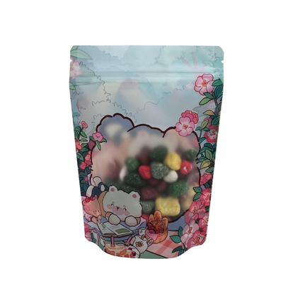 Mua Matte OPP Stand Up Zipper Bags With Bear Head Shape Clear Window Để đóng gói thực phẩm online manufacture