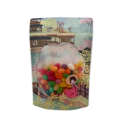 Mua 250g Plastic Matte Transparent Standup Bags với Zipper và Window cho kẹo ẩm thực khô online manufacture