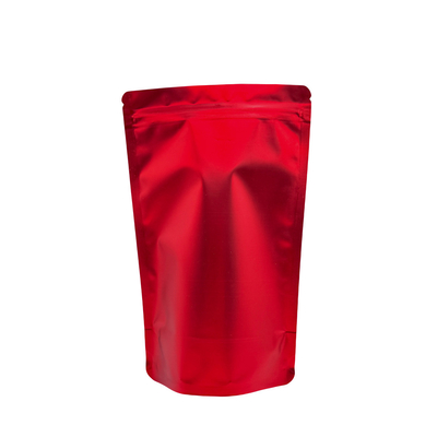 Mua Vải nhôm bọc màu đỏ mờ đứng lên Ziplock túi để lưu trữ thực phẩm online manufacture