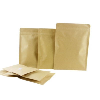 Mua Dải nhôm lót giấy kraft có thể niêm phong nhiệt túi niêm phong phẳng cho cà phê hạt trà lá đồ ăn nhẹ đóng gói thực phẩm online manufacture