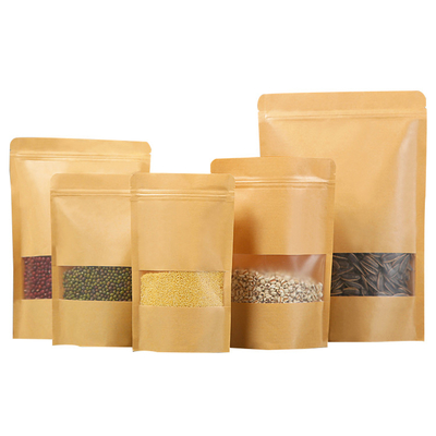 Mua Trong kho Kraft đứng lên túi với khóa lại cho gạo gia vị đậu kẹo đồ ăn nhẹ online manufacture