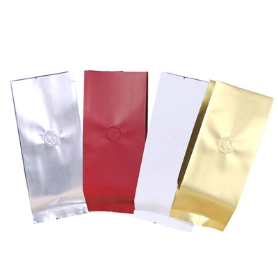 Mua Bốn mặt niêm phong đứng lên túi cà phê với van 1lb 2lb ẩm chống oxy rào cản online manufacture