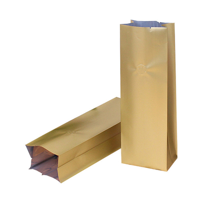 Mua Glossy Matte Laminated Four Side Sealed Coffee Bags 150 Microns với Valve và Tin Tie online manufacture