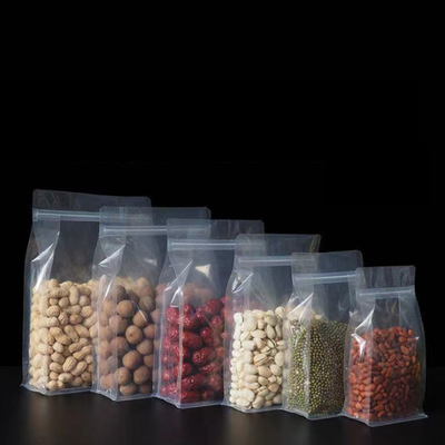 Mua Sản phẩm bán buôn chống mùi nhựa hình vuông bên dưới Gusset Zipper pouch pouch cho lưu trữ thực phẩm online manufacture