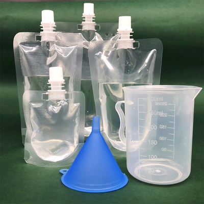 Mua Các túi nhổ đứng thẳng có thể tùy chỉnh minh bạch rõ ràng cho sữa, nước trái cây, đồ uống, bao bì cà phê online manufacture