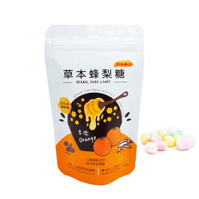 98x158x30mm Stand up pouches với Tear Notch và Zipper cho bao bì thực phẩm