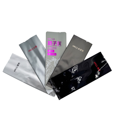 Màu bạc màu xám Gusset bên Bao bì kín không khí chống ánh sáng kim loại Mylar lại niêm phong túi đóng gói trà xanh