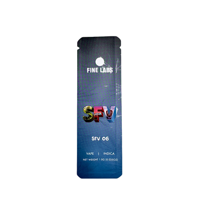 Tùy chỉnh 1.0G Lay Flat Aluminum Foil Laminated Custom Mylar Bags với Tear Notch để đóng gói Cookie Candy Flower Weed
